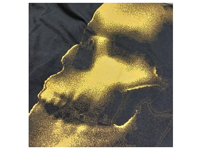 Alexander Mcqueen Herren T-Shirt mit schwarzem Totenkopf-Print - Ansicht 4