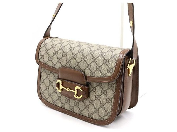 Gucci Borsa a tracolla in tela Horsebit - vista 2