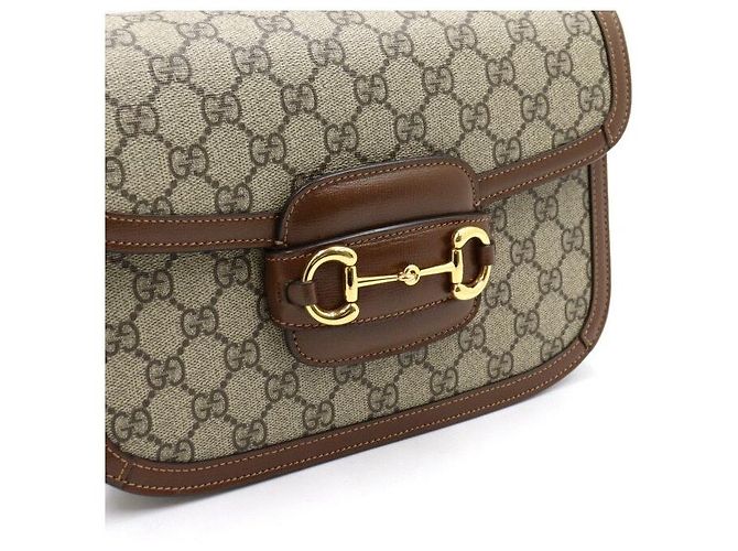 Gucci Borsa a tracolla in tela Horsebit - vista 8