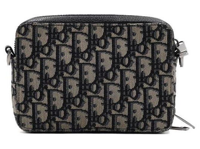 Dior Borsa a tracolla e crossbody unisex Oblique Pouch Zip - vista 5