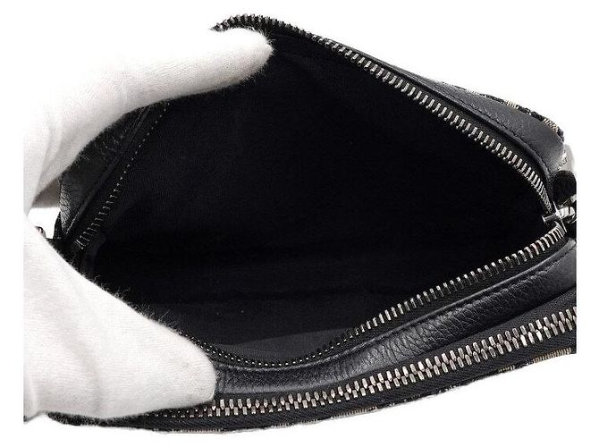 Dior Borsa a tracolla e crossbody unisex Oblique Pouch Zip - vista 6