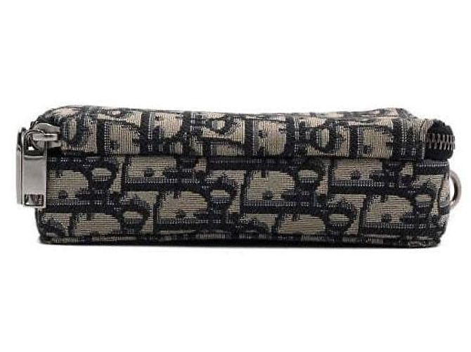 Dior Borsa a tracolla e crossbody unisex Oblique Pouch Zip - vista 8