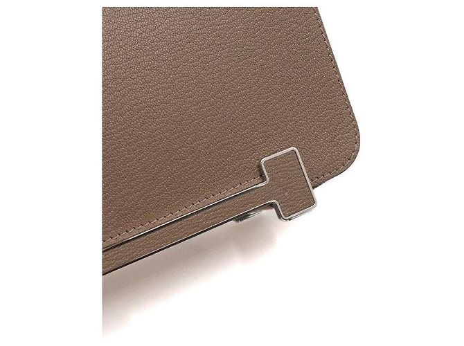 Hermès Borsa a spalla e borsa a tracolla da donna Etoupe Silver-tone Marrone - vista 8