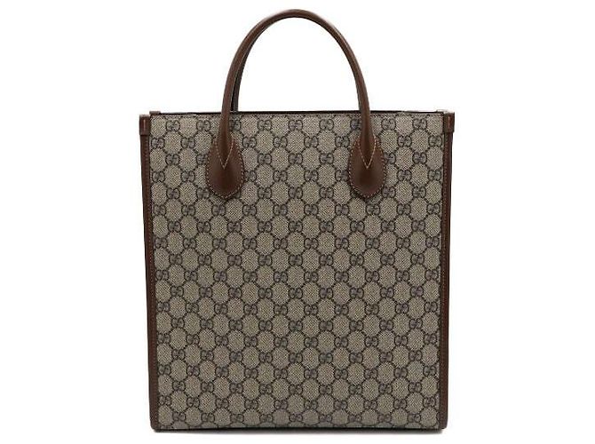 Gucci Interlocking GG Canvas Tote und Schultertasche - Ansicht 5