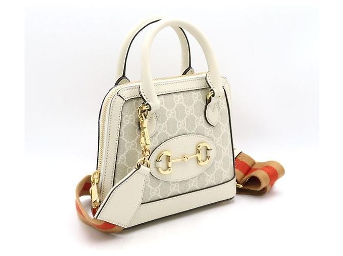 Horsebit 1955 Gucci Mini Borsa Tote con Morsetto e Tracolla - vista 3