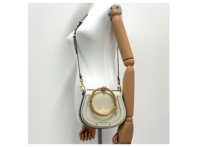 Chloé Borsa a spalla Nile Small Tote Marrone - vista 3