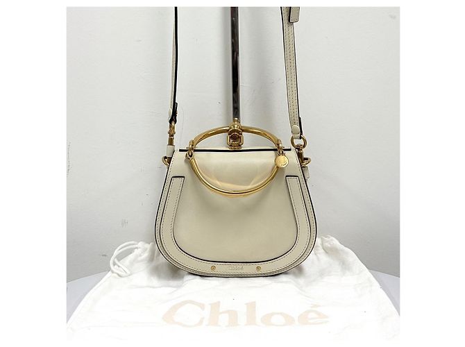 Chloé Borsa a spalla Nile Small Tote Marrone - vista 4