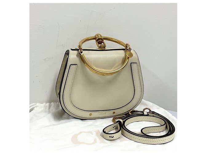 Chloé Borsa a spalla Nile Small Tote Marrone - vista 5