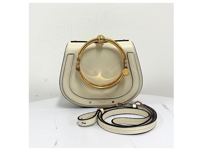 Chloé Borsa a spalla Nile Small Tote Marrone - vista 7