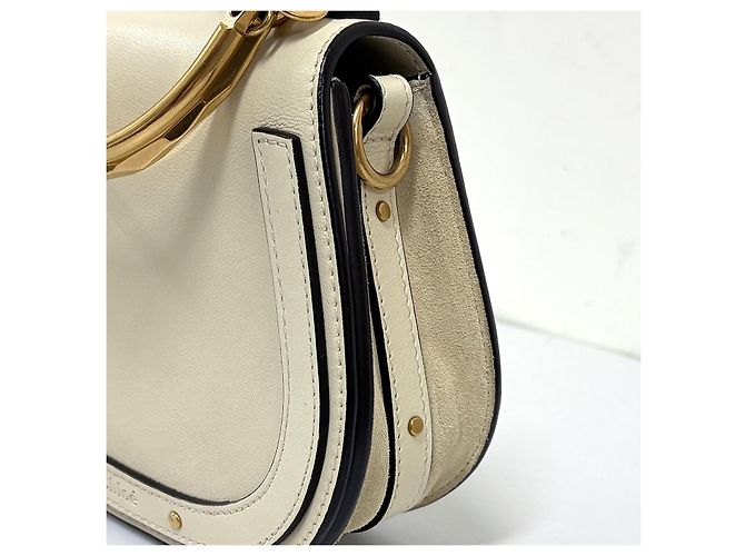 Chloé Borsa a spalla Nile Small Tote Marrone - vista 8
