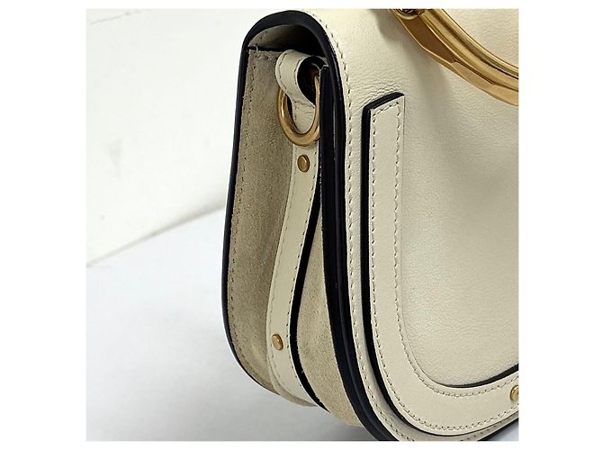 Chloé Borsa a spalla Nile Small Tote Marrone - vista 9