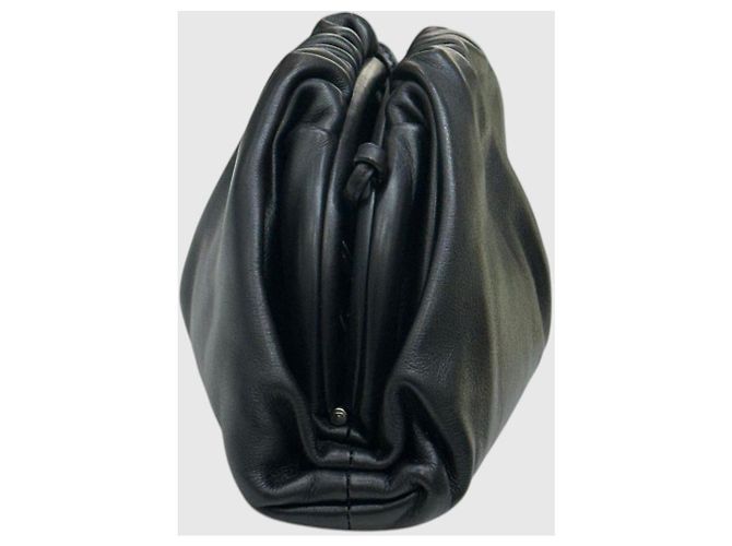 Bottega Veneta Mini Pouch Dumpling Bag Black Nero - vista 5