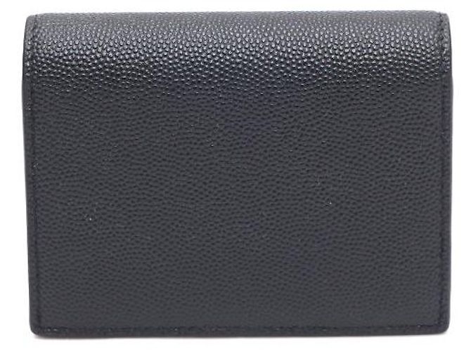 Saint Laurent Tarjetero acordeón Uptown Negro - vista 3