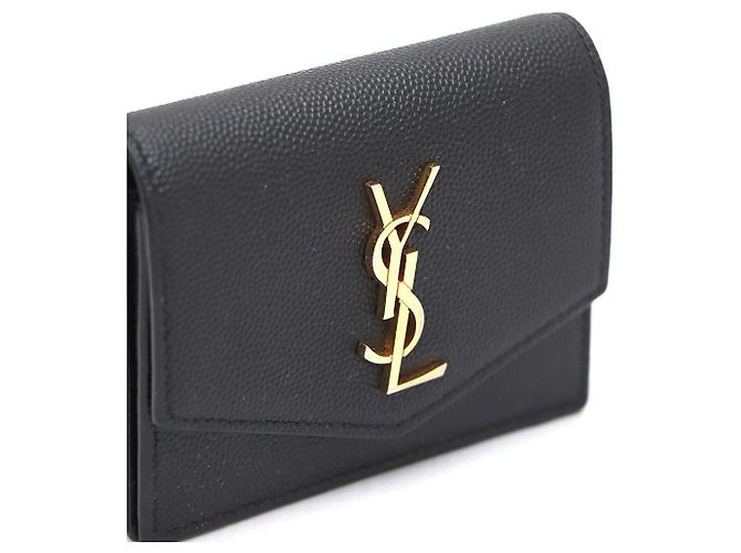 Saint Laurent Tarjetero acordeón Uptown Negro - vista 5