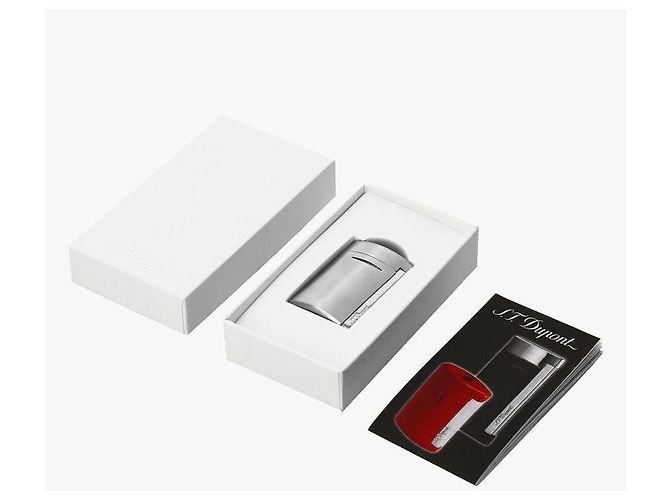 St Dupont Nuovo Accendino Mini Jet Silver Argento - vista 8