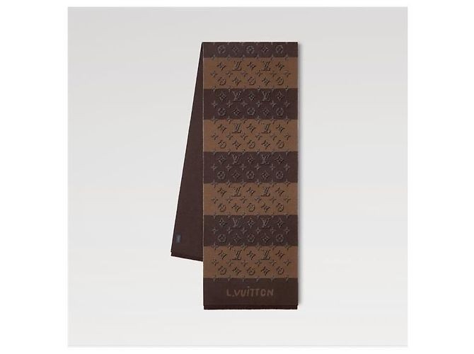 Louis Vuitton Monogram Heritage Schal Brown Braun - Ansicht 2