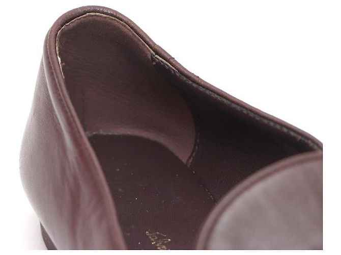 Salvatore Ferragamo Mocassini in pelle Tri-Logo da donna Rosso - vista 14