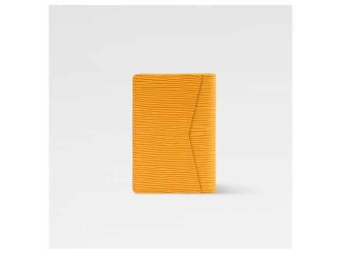 Louis Vuitton Portafoglio da uomo Pocket Organizer in pelle Epi gialla Giallo - vista 5
