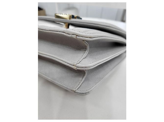 Chanel Serie di borse a tracolla Boy Caviar Flap Gold Marrone - vista 19