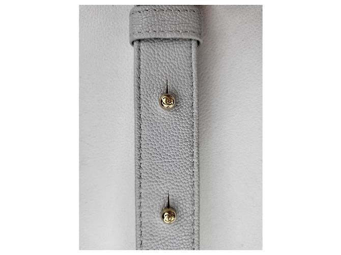 Chanel Serie di borse a tracolla Boy Caviar Flap Gold Marrone - vista 22