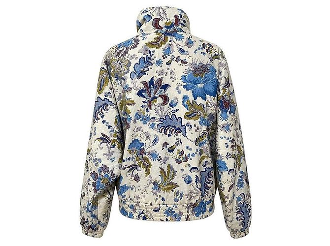 Isabel Marant Giacca oversized con stampa floreale da uomo Blu - vista 2