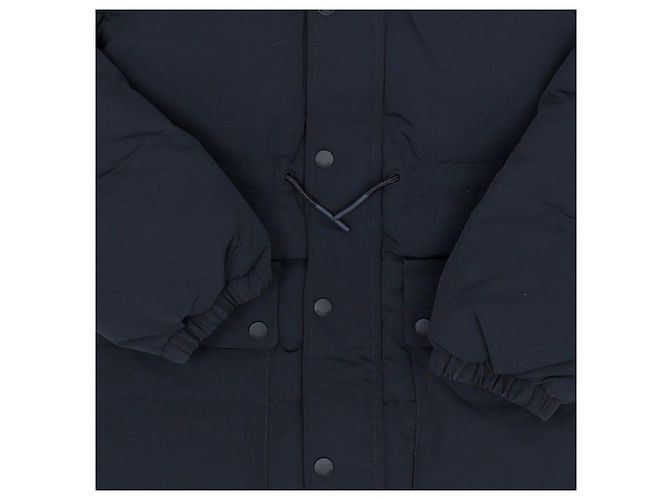 Burberry Casaco acolchoado com capuz para crianças com acabamento em pele Preto - vista 7
