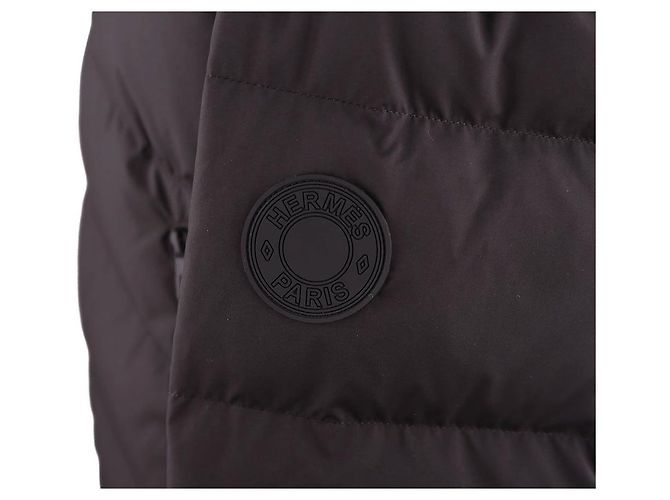 Hermès Short Down Jacket Black - view 7