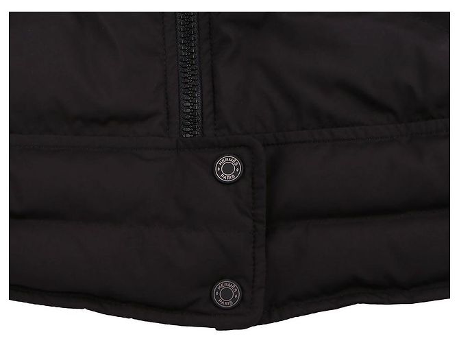 Hermès Short Down Jacket Black - view 9