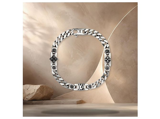 Louis Vuitton Pulsera Whisper Plata - vista 2