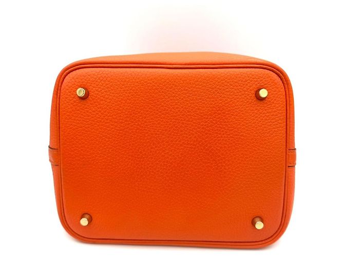 Hermès Picotin Orange - vue 10
