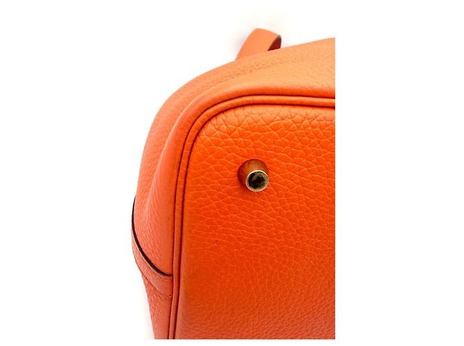 Hermès Picotin Orange - vue 11