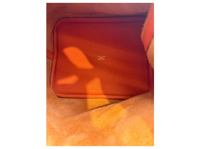 Hermès Picotin Orange - vue 13