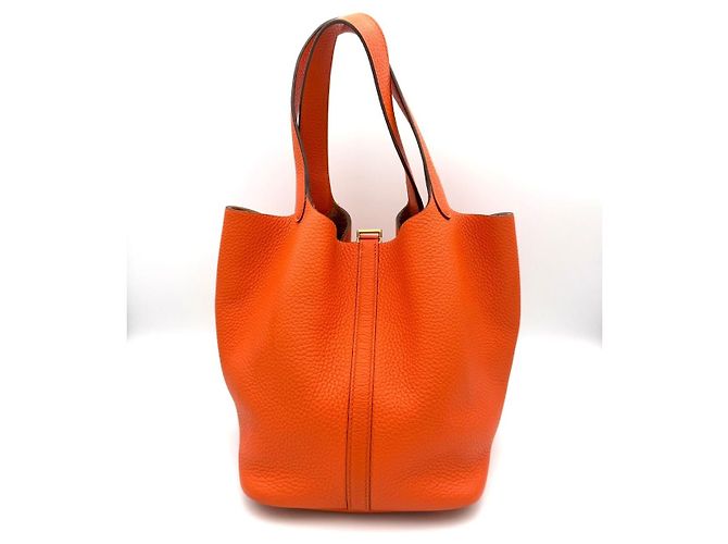 Hermès Picotin Orange - vue 2