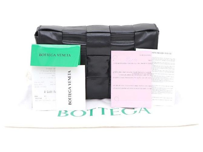 Bottega Veneta Borsa a tracolla e crossbody unisex Intrecciato Cassette Nero - vista 10