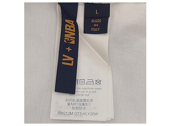 Louis Vuitton NBA Print T-Shirt Silber - Ansicht 8