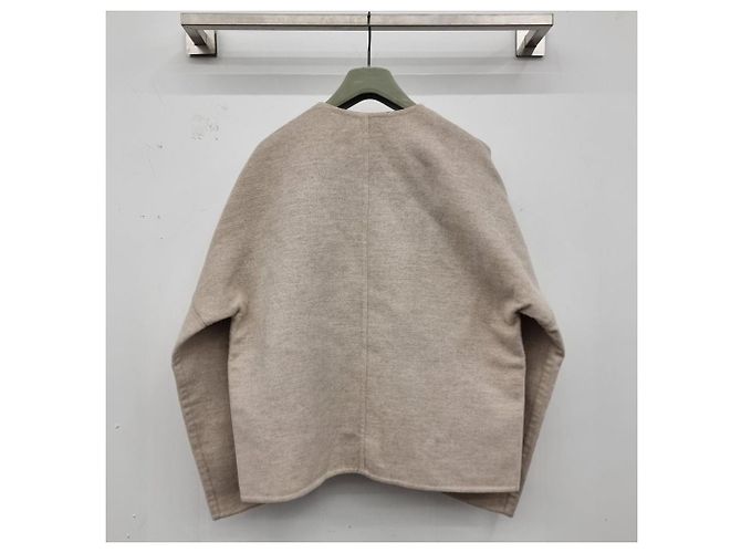 Hermès Double-Face-Kaschmirjacke Orange - Ansicht 8