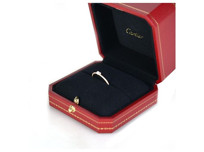 Cartier Diamantring im Smaragdschliff Pavé Mehrfarben - Ansicht 2