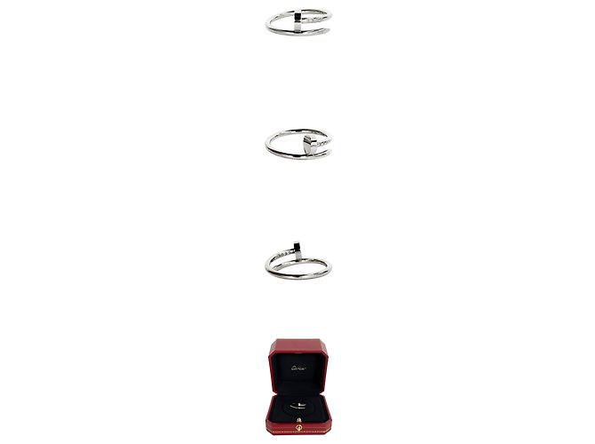 Cartier Anello Juste un Clou Small Oro Bianco - vista 2