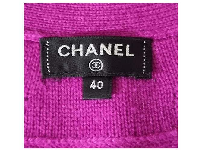 Chanel Kaschmir-Cardigan Größe Pink - Ansicht 4