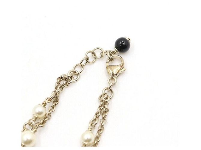 Chanel Bracciale da donna Crystal CC Black Pearl Gold Season - vista 3