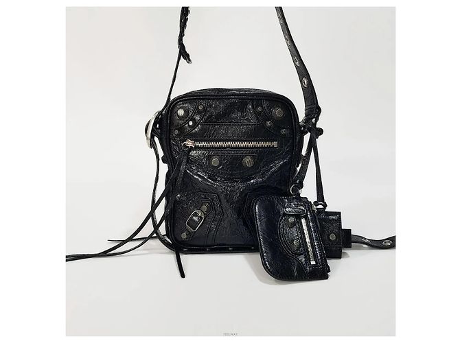 Balenciaga Borsa a tracolla Le Cagole Nero - vista 2