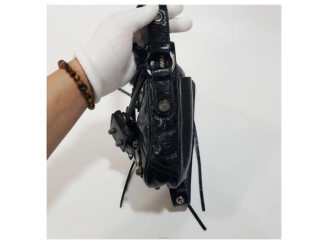 Balenciaga Borsa a tracolla Le Cagole Nero - vista 3