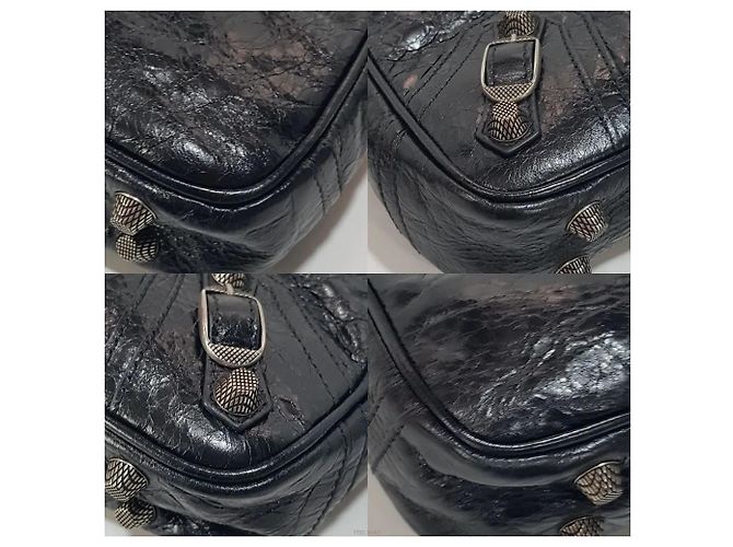 Balenciaga Borsa a tracolla Le Cagole Nero - vista 7