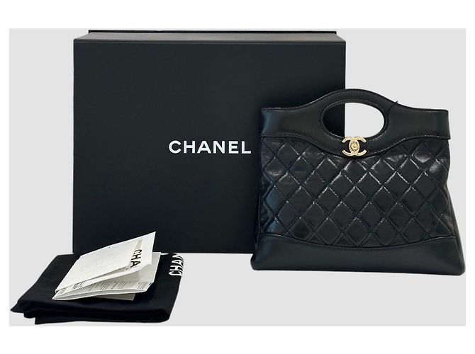 Chanel Borsa Mini Black Nero - vista 3