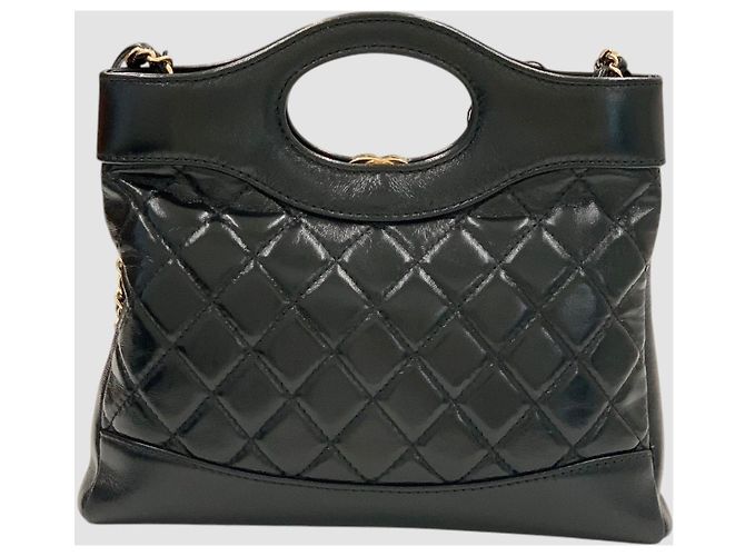 Chanel Borsa Mini Black Nero - vista 8