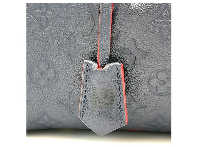Louis Vuitton Montène BB Emprente Navy Blu - vista 14