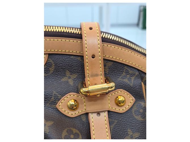 Louis Vuitton Borsa a mano e a tracolla Monogram Tivoli GM Marrone - vista 21