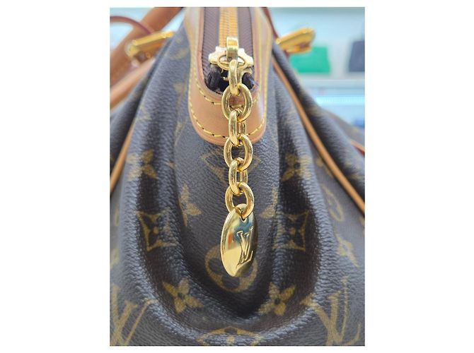Louis Vuitton Borsa a mano e a tracolla Monogram Tivoli GM Marrone - vista 23