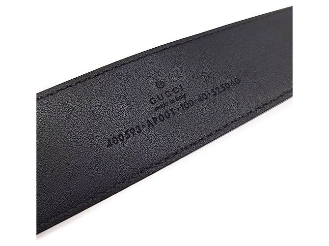 Gucci Cintura GG Marmont Nero - vista 6