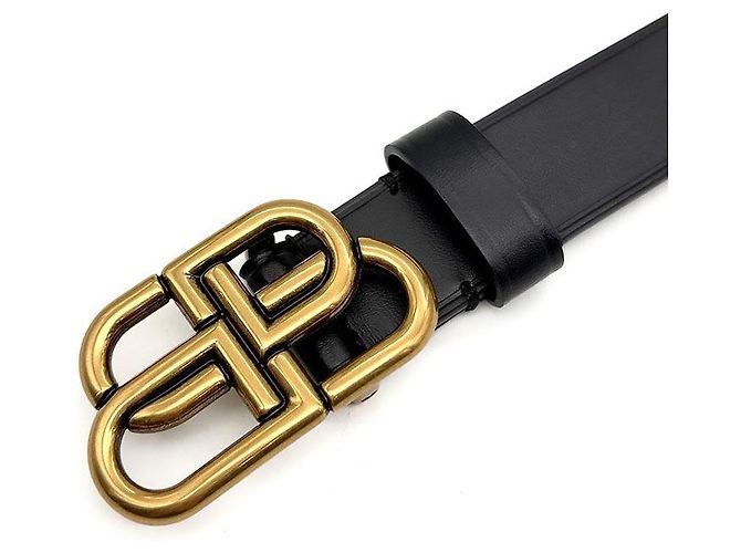 Balenciaga Cintura BB Logo Nero - vista 4